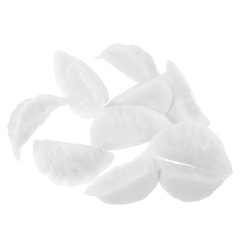 MILISTEN 10 Stück Teiliges Künstliches Dumpling Modell Realistisch Gestaltete Deko für Küche Fotografie Vorschulerziehung Langlebig und Farbintensiv Lebensechte Nachbildung für Tisch und von Milisten