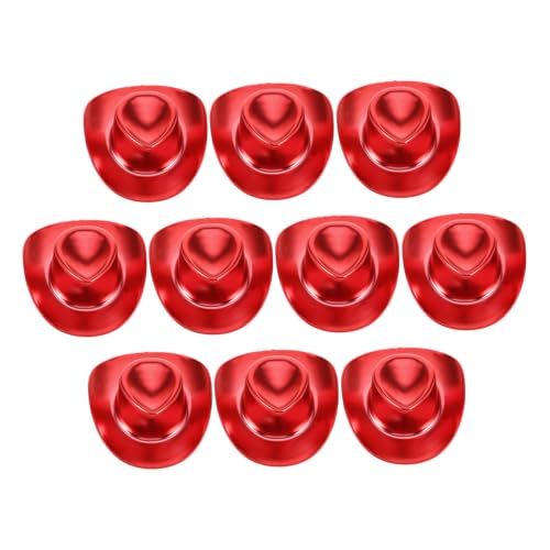 MILISTEN 10 Stück Teiliges Mini Cowgirl Hüte DIY Zubehör Winzige Hüte zum Basteln Puppendekoration Partyaccessoires für Frauen und Besondere Anlässe MILISTEN 10 Stück Teiliges Mini Cowgirl Hüte DIY Zubehör Winzige Hüte zum Basteln Puppendekoration Partyaccessoires für Frauen und Besondere Anlässe von Milisten