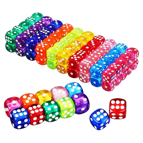 MILISTEN 100 Stück Farbige Mini Würfelset für Brettspiele Unterricht und Partys Aufbewahrungsbox für Gruppenaktivitäten MILISTEN 100 Stück Farbige Mini Würfelset für Brettspiele Unterricht und Partys Aufbewahrungsbox für Gruppenaktivitäten von Milisten