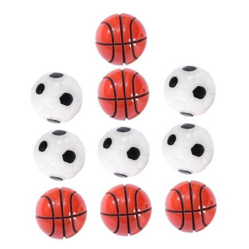 MILISTEN 10Stücke Sportbälle Dekorative Ornamente für Häuser Fußball und Basketball Bastelzubehör für Bonsai Layouts Vielseitige Tischdekoration MILISTEN 10Stücke Sportbälle Dekorative Ornamente für Häuser Fußball und Basketball Bastelzubehör für Bonsai Layouts Vielseitige Tischdekoration von Milisten