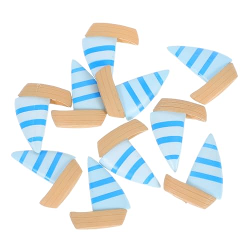 MILISTEN 10Stücke Teiliges Segelboot Deko Für Puppenhaus Nautische Ornament Dekoration Für Garten Und Innenräume Und Langlebig MILISTEN 10Stücke Teiliges Segelboot Deko Für Puppenhaus Nautische Ornament Dekoration Für Garten Und Innenräume Und Langlebig von Milisten