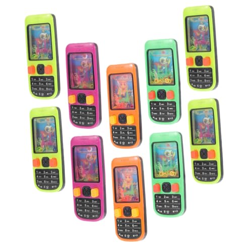 MILISTEN 10Stücke Wasserring Wurfspiel Handheld für Cartoon Handy Fördert Hand Augen Koordination und Eltern Junge Mädchen Beziehung Gemischte Farben Wasserspielzeug für Partys MILISTEN 10Stücke Wasserring Wurfspiel Handheld für Cartoon Handy Fördert Hand Augen Koordination und Eltern Junge Mädchen Beziehung Gemischte Farben Wasserspielzeug für Partys von Milisten