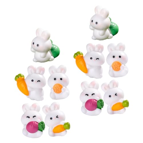 MILISTEN 10pcs Miniaturharz Kaninchenfiguren Für DIY Terrarium Dekorationen Miniatur Kaninchen Figuren Kaninchen Miniaturfiguren Süßes Gartendekoration MILISTEN 10pcs Miniaturharz Kaninchenfiguren Für DIY Terrarium Dekorationen Miniatur Kaninchen Figuren Kaninchen Miniaturfiguren Süßes Gartendekoration von Milisten