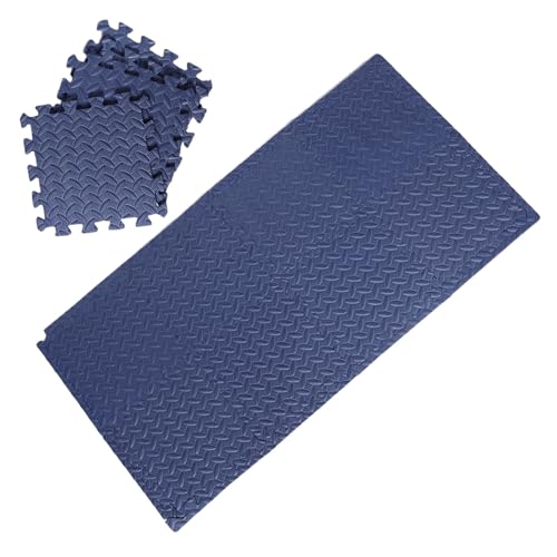 MILISTEN 12 Stück Interlocking Floor Tiles Foam Mat Dicke Puzzle Bodenmatten mit Anti-rutsch Blattmuster Weiche Spielmatte für Spielzimmer Wohnzimmer und Krabbelbereiche MILISTEN 12 Stück Interlocking Floor Tiles Foam Mat Dicke Puzzle Bodenmatten mit Anti-rutsch Blattmuster Weiche Spielmatte für Spielzimmer Wohnzimmer und Krabbelbereiche von Milisten
