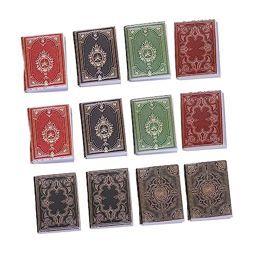 MILISTEN 12 Stück Mini -buchrequisiten Winzig Miniaturzubehörbücher Miniaturen Bücher Szene Dekoration Mini-Miniatur Miniaturbücher Für Puppen Retro Puppenhaus Mini-möbelverzierung Papier MILISTEN 12 Stück Mini -buchrequisiten Winzig Miniaturzubehörbücher Miniaturen Bücher Szene Dekoration Mini-Miniatur Miniaturbücher Für Puppen Retro Puppenhaus Mini-möbelverzierung Papier von Milisten
