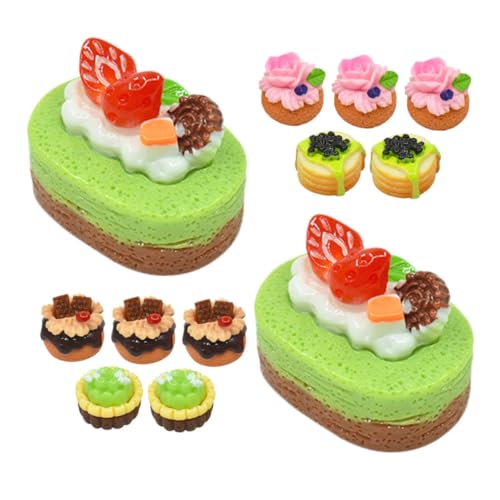 MILISTEN 12 Stück Teiliges Dessertset aus Kunststoffen für Puppenhaus Realistische Fake Desserts für Kreative DIY Projekte und Miniaturlandschaften für Puppenhaus Zubehör und Fotografie MILISTEN 12 Stück Teiliges Dessertset aus Kunststoffen für Puppenhaus Realistische Fake Desserts für Kreative DIY Projekte und Miniaturlandschaften für Puppenhaus Zubehör und Fotografie von Milisten