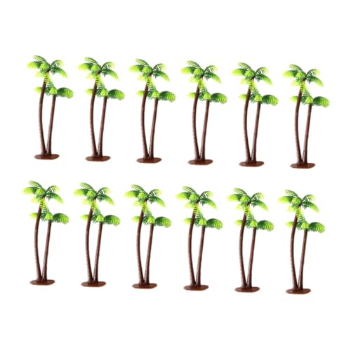MILISTEN 12 Stück Teiliges Miniatur Kokospalmen Tortendeko aus Realistische Grüne Tropische Landschaftsdekoration für Geburtstagstorten und Detailreich und Sicher MILISTEN 12 Stück Teiliges Miniatur Kokospalmen Tortendeko aus Realistische Grüne Tropische Landschaftsdekoration für Geburtstagstorten und Detailreich und Sicher von Milisten