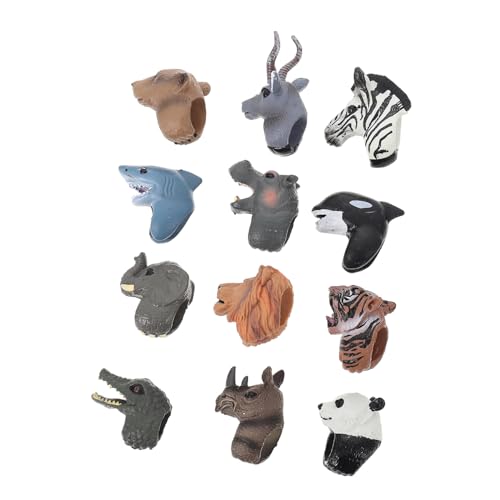 MILISTEN 12 Stück Teiliges Set Tier Handpuppen für Realistische Fingerpuppen für Interaktives Spiel und Frühkindliche Bildung für Jungen und Mädchen MILISTEN 12 Stück Teiliges Set Tier Handpuppen für Realistische Fingerpuppen für Interaktives Spiel und Frühkindliche Bildung für Jungen und Mädchen von Milisten