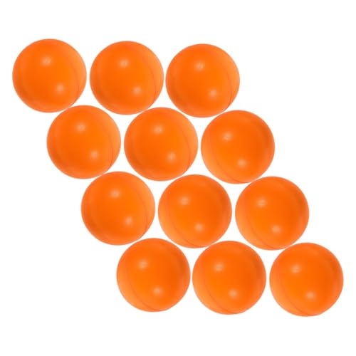 MILISTEN 12 Stück Teiliges Stress Relief Squeeze Bälle Orange Weiche Strapazierfähige Schaumstoffbälle Tragbares Partyspielzeug für Entspannung Konzentration und Angstlinderung von Milisten
