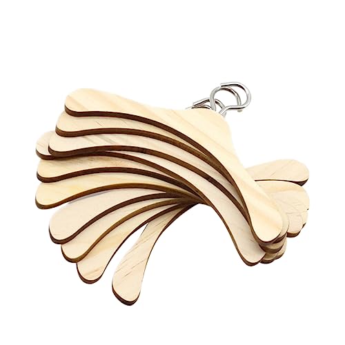 MILISTEN 12Stücke Puppen Kleiderbügel Holz Kleiderständer für Puppenkleidung für Puppenhaus Ordentlich und Sicher Fördert Kreativität und Ordnung MILISTEN 12Stücke Puppen Kleiderbügel Holz Kleiderständer für Puppenkleidung für Puppenhaus Ordentlich und Sicher Fördert Kreativität und Ordnung von Milisten