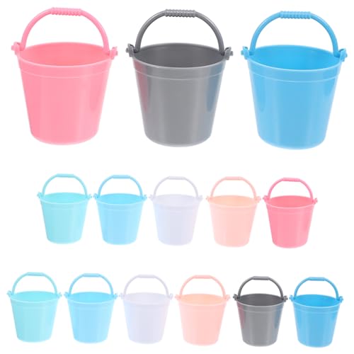 MILISTEN 14 Stück Teiliges Miniatur Eimer für Realistisches Sand und Wasser für Strand und Garten für Puppenhäuser und Kreative Rollenspiele und Weiß MILISTEN 14 Stück Teiliges Miniatur Eimer für Realistisches Sand und Wasser für Strand und Garten für Puppenhäuser und Kreative Rollenspiele und Weiß von Milisten