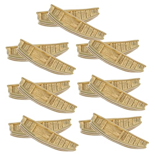 MILISTEN 15 Stück Teiliges Fischerboot Modelle DIY Resin Boot Dekoration für Zuhause Tischornament und Garten oder Sammlerstück von Milisten