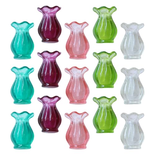 MILISTEN 15 Stück Teiliges Miniatur-blumentopf- Kleine Vasen für Bastelprojekte Mini-Dekorationen für Puppenhäuser Vielseitige Mini-blumentöpfe für Sukkulenten und Wohnaccessoires MILISTEN 15 Stück Teiliges Miniatur-blumentopf- Kleine Vasen für Bastelprojekte Mini-Dekorationen für Puppenhäuser Vielseitige Mini-blumentöpfe für Sukkulenten und Wohnaccessoires von Milisten