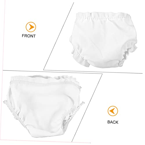 MILISTEN 15 Stück Teiliges Weißes Puppenunterwäsche aus Waschbarem Mini Unterhosen für Puppen Wiederverwendbare Puppenunterhosen für Zubehör MILISTEN 15 Stück Teiliges Weißes Puppenunterwäsche aus Waschbarem Mini Unterhosen für Puppen Wiederverwendbare Puppenunterhosen für Zubehör von Milisten