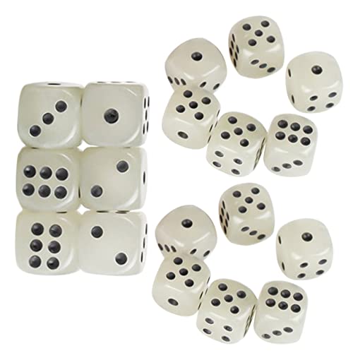 MILISTEN 18 Stück Teiliges Leuchtendes Würfelset aus Acryl für Tischspiele Seitige zum Lehren von Mathematik für Partys für Kartenspiele MILISTEN 18 Stück Teiliges Leuchtendes Würfelset aus Acryl für Tischspiele Seitige zum Lehren von Mathematik für Partys für Kartenspiele von Milisten