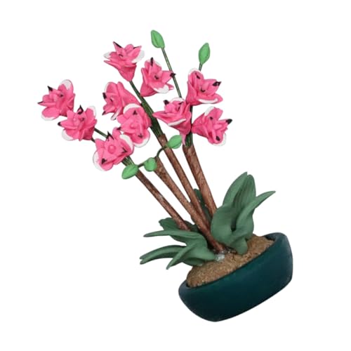MILISTEN 1Pc Puppe Möbel Modell Blume Mini Garten Dekoration Puppenhaus Blumentopf Miniatur Harz von Milisten