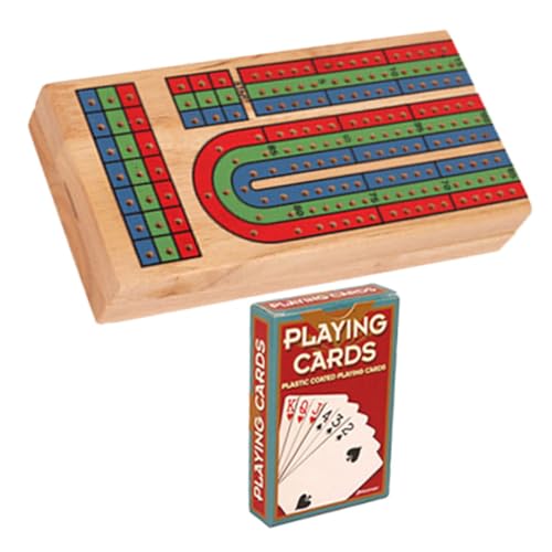 MILISTEN Cribbage Brettspiel Satz aus Holz Tragbar Faltbares Punktebrett für Reisen Tischspiel Zubehör MILISTEN Cribbage Brettspiel Satz aus Holz Tragbar Faltbares Punktebrett für Reisen Tischspiel Zubehör von Milisten