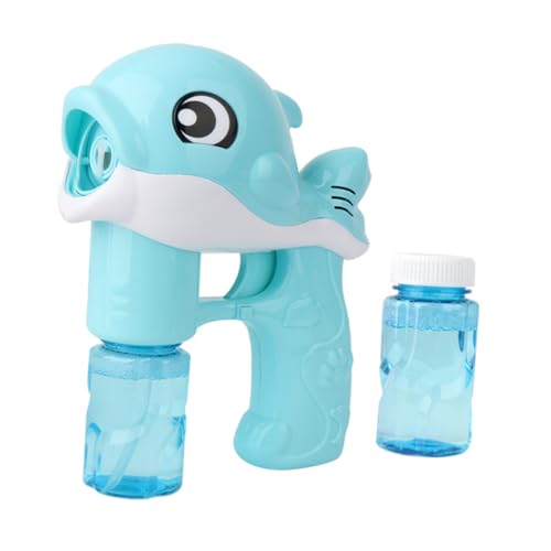 MILISTEN 1Satz Elektrische Blasengebläse für Cartoon Design Interaktive Bubble Machine mit Licht und Musik für Outdoor und Indoor Spaß Flaschen Seifenblasenlösung von Milisten