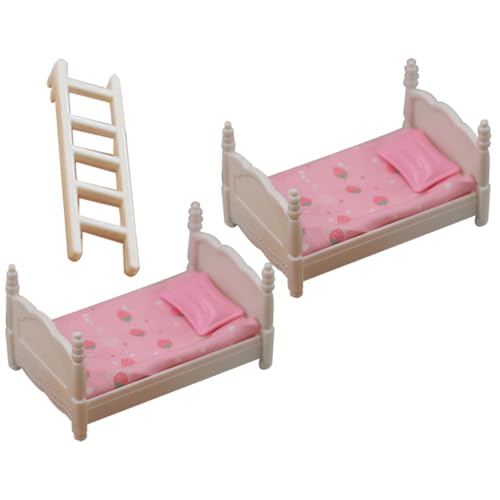 MILISTEN 1Satz Etagenbett für Puppenhaus aus Strapazierfähigem und Zubehör für Mini Häuser Vielseitig Einsetzbar MILISTEN 1Satz Etagenbett für Puppenhaus aus Strapazierfähigem und Zubehör für Mini Häuser Vielseitig Einsetzbar von Milisten