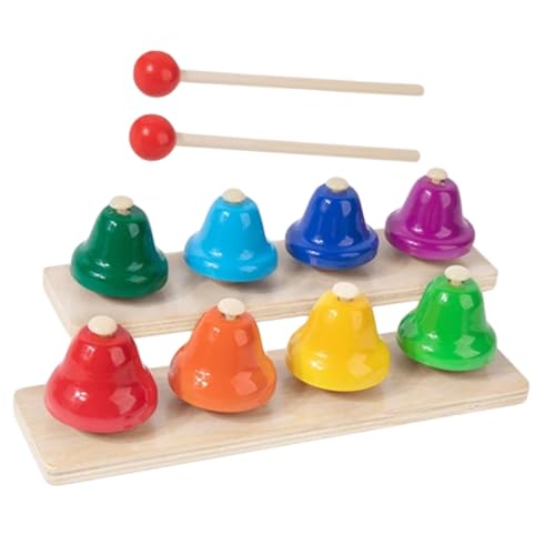 MILISTEN 1Satz Handglocken für Farbenfrohes Percussion Instrument für Musikalisches im Kindergarten Schule MILISTEN 1Satz Handglocken für Farbenfrohes Percussion Instrument für Musikalisches im Kindergarten Schule von Milisten