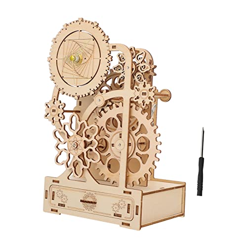 MILISTEN 1Satz Holz Stifthalter DIY Puzzle Musikbox Kreatives Bastelset für Multifunktional Stifttopf und Spieluhr Exquisites Design Platzsparend und Handwerklich Gefertigt von Milisten