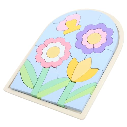 MILISTEN 1Satz Holzpuzzle Blumen Für Früherziehungsspielzeug Zur Farberkennung Interaktives Lernspielzeug Konzentration Und Hand Augen Koordination Für Kleinkinder MILISTEN 1Satz Holzpuzzle Blumen Für Früherziehungsspielzeug Zur Farberkennung Interaktives Lernspielzeug Konzentration Und Hand Augen Koordination Für Kleinkinder von Milisten