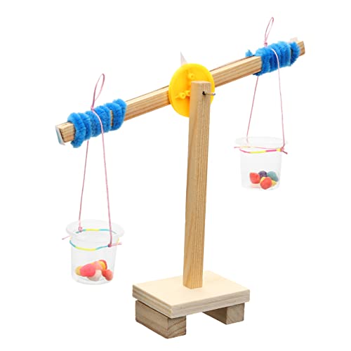 MILISTEN 1Satz Holzspielzeug DIY für Lernspielzeug Mathe und Wissenschaftskompetenzen Handgefertigtes Experimentierset für Kreatives Lernen Sicheres von Milisten