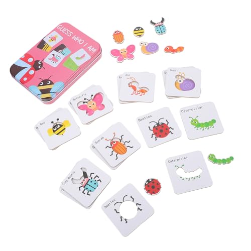MILISTEN 1Satz Kreatives Insekten Puzzle für Pädagogisches Kognitionsspielzeug mit Bunten Sicherem Material und Glatter Oberfläche für Frühkindliche und Spielvergnügen MILISTEN 1Satz Kreatives Insekten Puzzle für Pädagogisches Kognitionsspielzeug mit Bunten Sicherem Material und Glatter Oberfläche für Frühkindliche und Spielvergnügen von Milisten