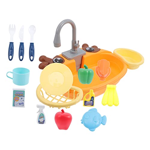 MILISTEN 1Satz Küchenzubehör für Spülbecken mit Wasserzirkulationssystem Rollenspiel für Kleinkinder Sicheres Kunststoffspielzeug Fördert Kognitive Fähigkeiten und Kreatives MILISTEN 1Satz Küchenzubehör für Spülbecken mit Wasserzirkulationssystem Rollenspiel für Kleinkinder Sicheres Kunststoffspielzeug Fördert Kognitive Fähigkeiten und Kreatives von Milisten