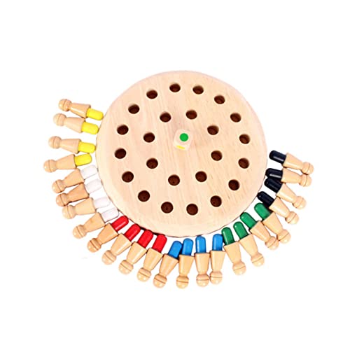 MILISTEN 1Satz Memory Schachspiel aus Holz Montessori Gedächtnisspielzeug für Ab Jahren Fördert und Koordination Sicheres und Schadstofffreies Holzmaterial MILISTEN 1Satz Memory Schachspiel aus Holz Montessori Gedächtnisspielzeug für Ab Jahren Fördert und Koordination Sicheres und Schadstofffreies Holzmaterial von Milisten
