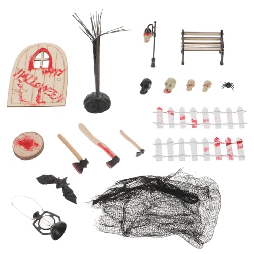 MILISTEN 1Satz Mini Halloween Deko Teile Halloween Figuren Für Puppenhaus Und Feengarten Robuste Dekoration Für Kreative Bastelideen Und Vielfältige Halloween Feiern von Milisten