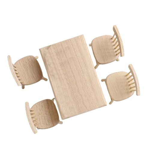 MILISTEN 1Satz Miniaturmöbel für Puppenhaus Beige und Stuhl Set Dekorative Requisiten für DIY Puppenhaus Vielseitig Fotografie Prop oder Kinderspielzeug MILISTEN 1Satz Miniaturmöbel für Puppenhaus Beige und Stuhl Set Dekorative Requisiten für DIY Puppenhaus Vielseitig Fotografie Prop oder Kinderspielzeug von Milisten