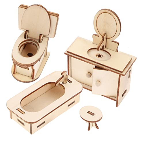 MILISTEN 1Satz Puppenhaus Zubehör Holzspielzeug Für Puppenmöbel Im Badezimmer Mit Niedlichen Toilettenspielzeugen Und Accessoires Für Kreative Rollenspiele MILISTEN 1Satz Puppenhaus Zubehör Holzspielzeug Für Puppenmöbel Im Badezimmer Mit Niedlichen Toilettenspielzeugen Und Accessoires Für Kreative Rollenspiele von Milisten