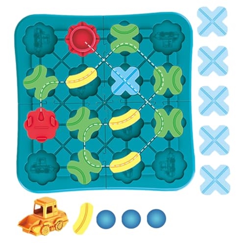 MILISTEN 1Satz Puzzle Track Auto Spielset Lustiges Für Kreative Aus Robustem Für Ab Jahr Fördert Logisches Und Kreativität von Milisten