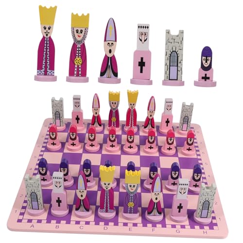 MILISTEN 1Satz Reise Schachspiel Set Faltbares Schachbrett aus Premium für Erwachsene Magnetische Schachfiguren Bildungsspielzeug für Unterwegs Hause von Milisten