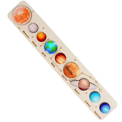MILISTEN 1Satz Sonnensystem Puzzlespielzeug für Interaktives Lernspielzeug Praktischen Fähigkeiten Holzspielzeug mit Großen für Kreative MILISTEN 1Satz Sonnensystem Puzzlespielzeug für Interaktives Lernspielzeug Praktischen Fähigkeiten Holzspielzeug mit Großen für Kreative von Milisten