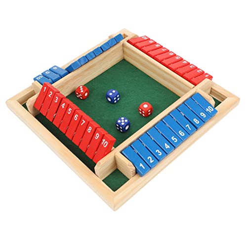 MILISTEN 1Satz Tragbares Brettspiel aus Holz Kreatives Unterhaltungsspiel für Spieler für Partys und Familienfreizeit mit Rutschfester Unterseite Langlebig und Sicher MILISTEN 1Satz Tragbares Brettspiel aus Holz Kreatives Unterhaltungsspiel für Spieler für Partys und Familienfreizeit mit Rutschfester Unterseite Langlebig und Sicher von Milisten