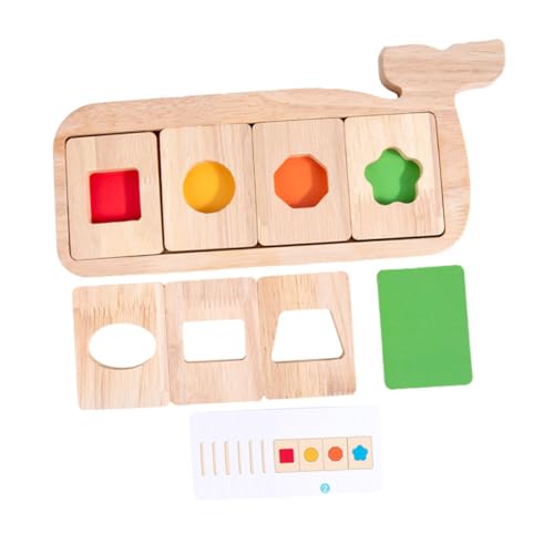 MILISTEN 1Satz Walgeometrisches Puzzle Board für Holzformspielzeug Farberkennung Kreatives Lernspielzeug für Kleinkinder Ab Jahr Sicheres und Hochwertiges zur Frühen MILISTEN 1Satz Walgeometrisches Puzzle Board für Holzformspielzeug Farberkennung Kreatives Lernspielzeug für Kleinkinder Ab Jahr Sicheres und Hochwertiges zur Frühen von Milisten