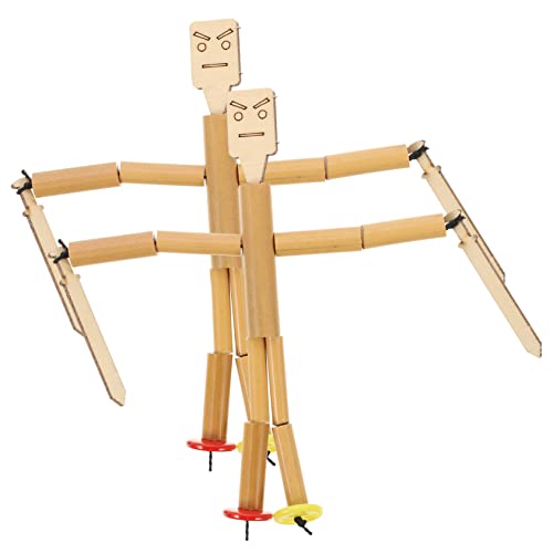 MILISTEN 2 Sätze Bamboo Puppen DIY Interaktive Tischspielzeug für Handgefertigtes Puppenspiel für Drinnen Fördert Hand Augen Koordination und Motorische Fähigkeiten MILISTEN 2 Sätze Bamboo Puppen DIY Interaktive Tischspielzeug für Handgefertigtes Puppenspiel für Drinnen Fördert Hand Augen Koordination und Motorische Fähigkeiten von Milisten