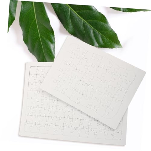 MILISTEN 2 Sätze DIY Sublimationspuzzle Teile Blanko Puzzle zum Selbstbemalen Graffiti Malspielzeug für Kreative Handliche Lernspiele für Malen und Basteln MILISTEN 2 Sätze DIY Sublimationspuzzle Teile Blanko Puzzle zum Selbstbemalen Graffiti Malspielzeug für Kreative Handliche Lernspiele für Malen und Basteln von Milisten