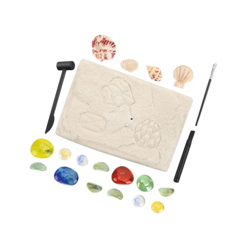 MILISTEN 2 Sätze Digging Toy Teiliges mit Realistischen Imitationssteinen für Lernspielzeug Kreativität und Naturverständnis für Sammlungen und Dekoration von Milisten