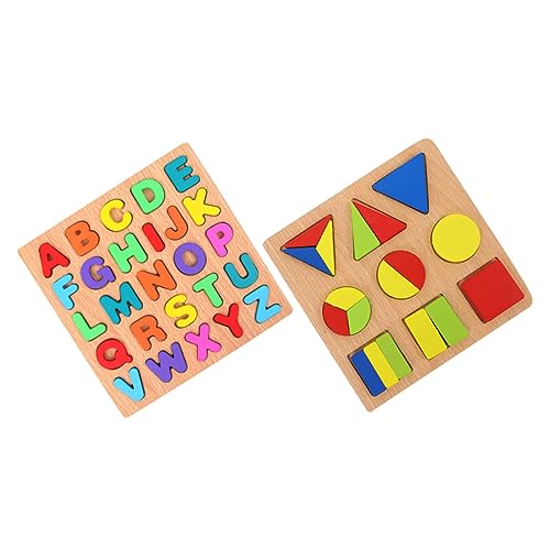 MILISTEN 2 Sätze Holzpuzzle für Teiliges Formensortierspielzeug Zahlenkenntnissen Frühe Bildungsspielzeuge für Jungen MILISTEN 2 Sätze Holzpuzzle für Teiliges Formensortierspielzeug Zahlenkenntnissen Frühe Bildungsspielzeuge für Jungen von Milisten