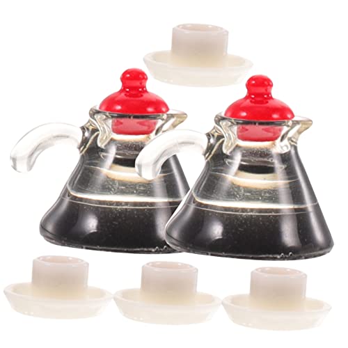 MILISTEN 2 Sätze Kaffeetassenmodell Miniatur Mini-Kaffeekessel Mini -Kaffeekanne simulierter Kaffeekessel Kaffeekocher für Minihaus Kaffee wasserkocher Modell Mini-Topf Harz MILISTEN 2 Sätze Kaffeetassenmodell Miniatur Mini-Kaffeekessel Mini -Kaffeekanne simulierter Kaffeekessel Kaffeekocher für Minihaus Kaffee wasserkocher Modell Mini-Topf Harz von Milisten