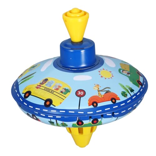 MILISTEN 2 Stck Lernspielzeug aus Eisenblech Drehbares Kreiselspielzeug Bunte Motorische Pädagogisches für Kleinkinder Kreative Hand Auge Koordination von Milisten