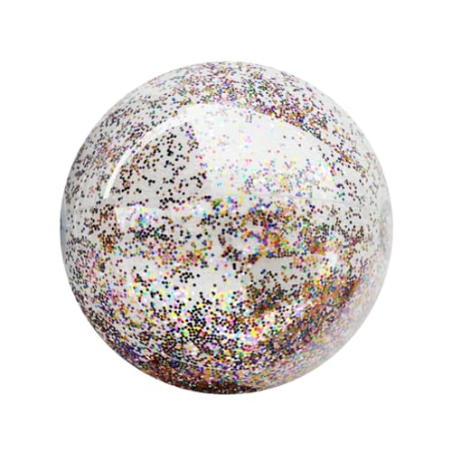 MILISTEN 2 Stück Aufblasbarer Strandball mit Glitzer Transparente Wasser Spielzeuge für Lustiger für Partys und Outdoor Aktivitäten MILISTEN 2 Stück Aufblasbarer Strandball mit Glitzer Transparente Wasser Spielzeuge für Lustiger für Partys und Outdoor Aktivitäten von Milisten