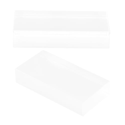MILISTEN 2 Stück Glasbausteine Physik Experimente Physik CMY Würfel Klassenzimmer Prisma Lichtbrechungsprisma Sonnenfänger Prisma Wissenschaft Klassenzimmer Kits von Milisten