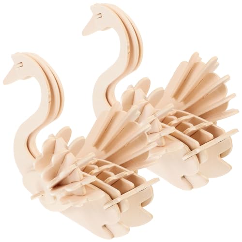 MILISTEN 2 Stück Holzpuzzle Interaktive Tierpuzzles für DIY Holzspielzeug Fördert Kreativität und Geduld für Freizeitaktivitäten MILISTEN 2 Stück Holzpuzzle Interaktive Tierpuzzles für DIY Holzspielzeug Fördert Kreativität und Geduld für Freizeitaktivitäten von Milisten