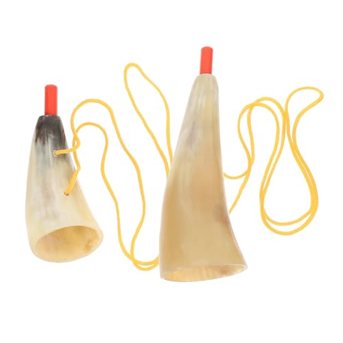 MILISTEN 2 Stück Hornhorn Ochsenhorn-requisite -musikhorn Lustiges Jubelhorn Party-horn Spiel Horn Hornspielzeug Für Kindertrompete Bläst Horn Hörner Abs Zufällige Farbe MILISTEN 2 Stück Hornhorn Ochsenhorn-requisite -musikhorn Lustiges Jubelhorn Party-horn Spiel Horn Hornspielzeug Für Kindertrompete Bläst Horn Hörner Abs Zufällige Farbe von Milisten