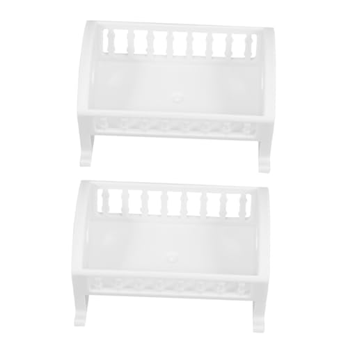 MILISTEN 2 Stück Krippenmodell Bett Kinderbett Minipuppenwiege puppenhaus kinderzimmer möbel Krippe für Babypuppen Wiege für Babypuppen Puppenhausbett Babydoll Crib Abs Weiß MILISTEN 2 Stück Krippenmodell Bett Kinderbett Minipuppenwiege puppenhaus kinderzimmer möbel Krippe für Babypuppen Wiege für Babypuppen Puppenhausbett Babydoll Crib Abs Weiß von Milisten