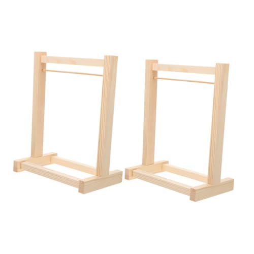 MILISTEN 2 Stück Miniatur Holz Kleiderständer für Puppen Platzsparendes Garderobenregal Dekoratives Puppenhaus Möbelzubehör für Puppenkleidung und Kreatives Rollenspiel MILISTEN 2 Stück Miniatur Holz Kleiderständer für Puppen Platzsparendes Garderobenregal Dekoratives Puppenhaus Möbelzubehör für Puppenkleidung und Kreatives Rollenspiel von Milisten